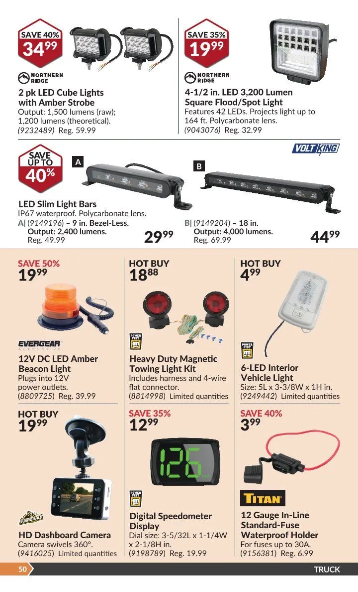 Princess Auto Sales from March 25 to April 6 2025 - flyer page 45