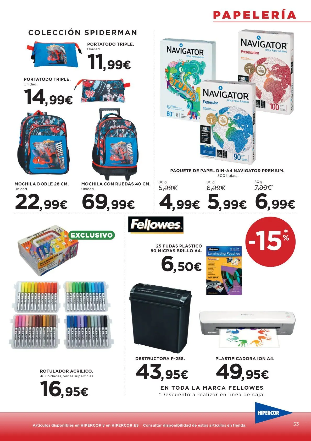 Catálogo de ofertas de Hipercor 21 de mayo al 3 de junio 2026 - Página 53