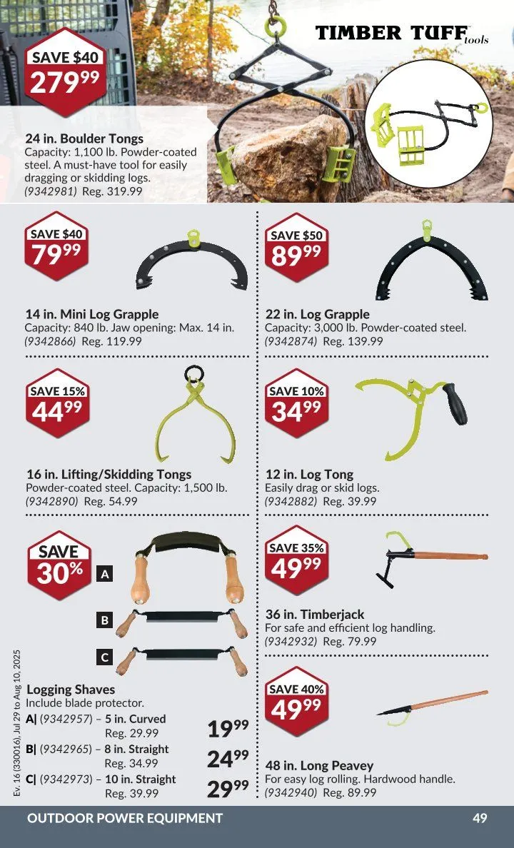 Flyer from July 29 to August 10 2025 - flyer page 60