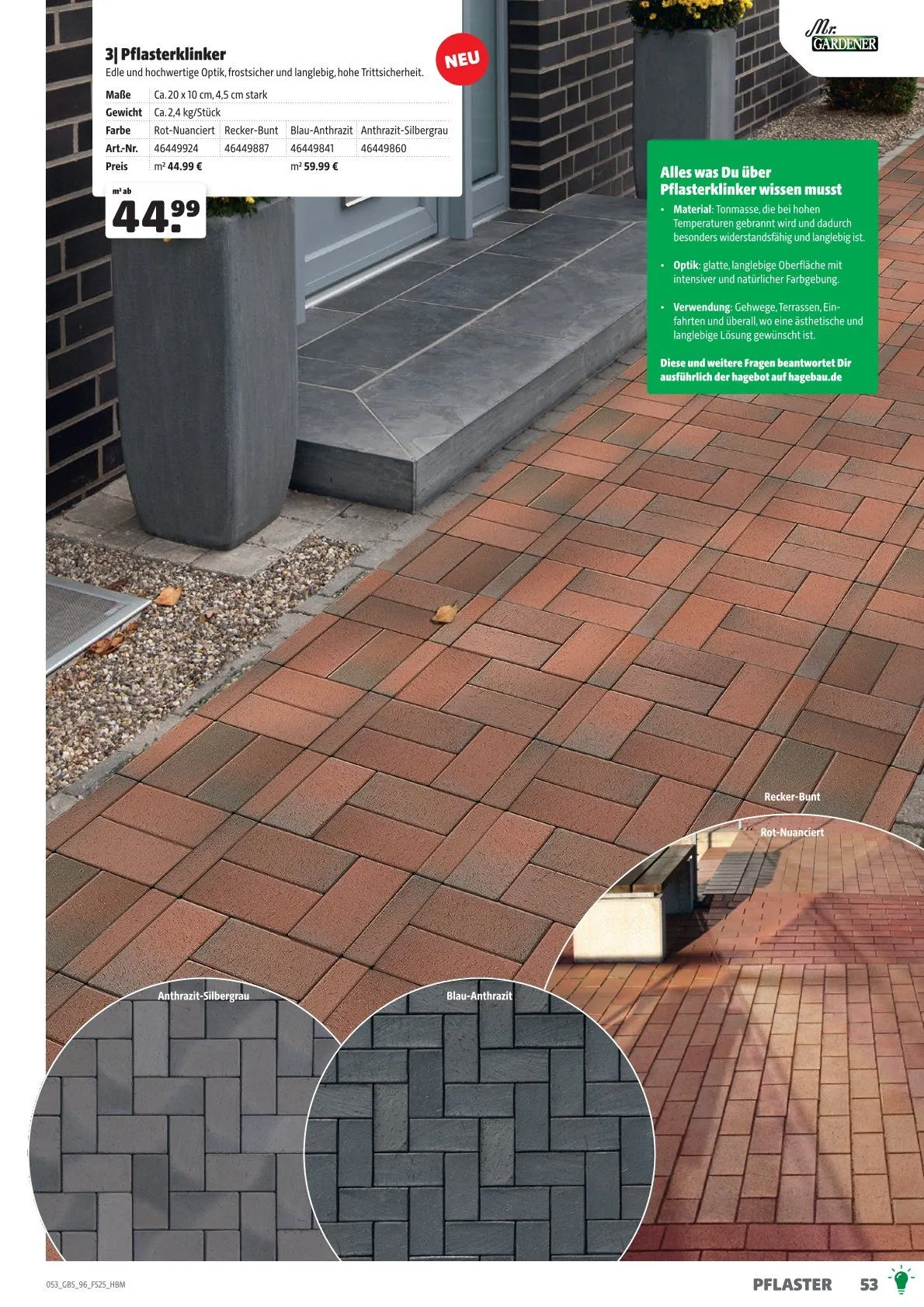 Hagebau Prospekt von 21. Mai bis 31. Dezember 2025 - Prospekt seite 69