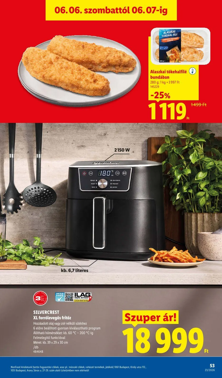 Katalógus Lidl legfrissebb ajánlatai június 4.-tól június 10.-ig 2026. - Oldal 53
