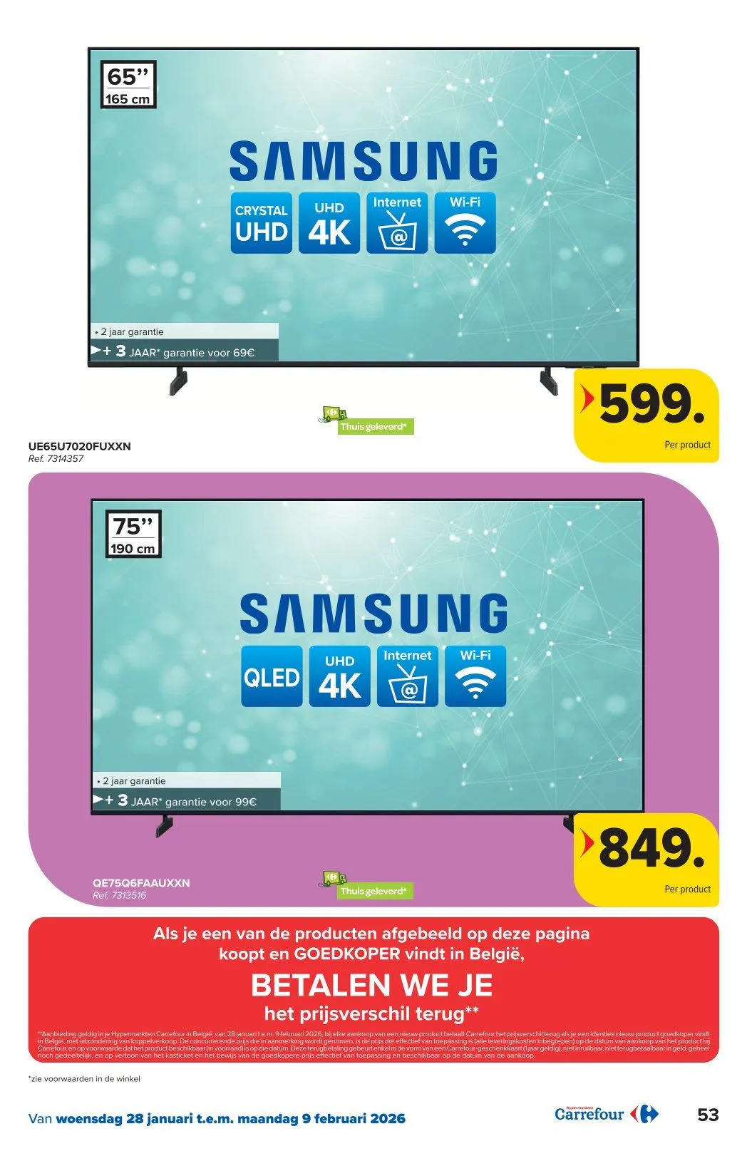 Carrefour folder van 28 januari tot 9 februari 2026 - folder pagina 53