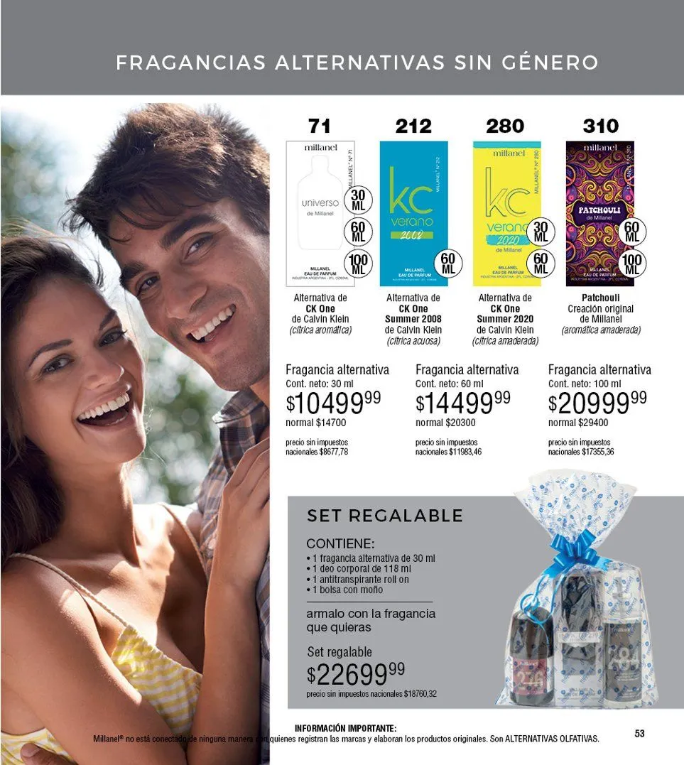Ofertas de Catalogo Millanel 20 de octubre al 10 de noviembre 2025 - Página 53 del catálogo