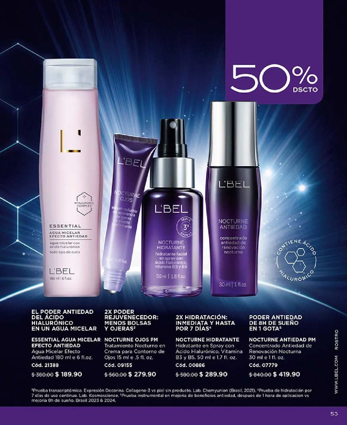 Catálogo de L'Bel Oferta del Mes 1 de septiembre al 30 de septiembre 2025 - Pagina 58