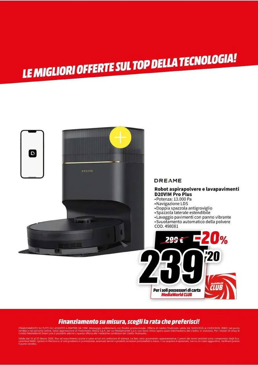 Volantini MEDIAWORLD da 16 marzo a 23 marzo di 2026 - Pagina del volantino 53