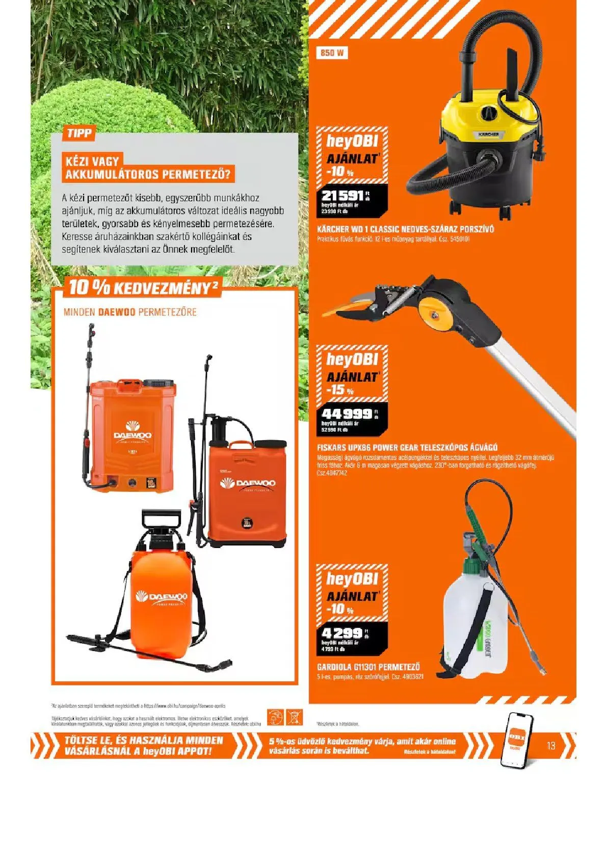 Katalógus OBI március 31.-tól április 26.-ig 2026. - Oldal 53