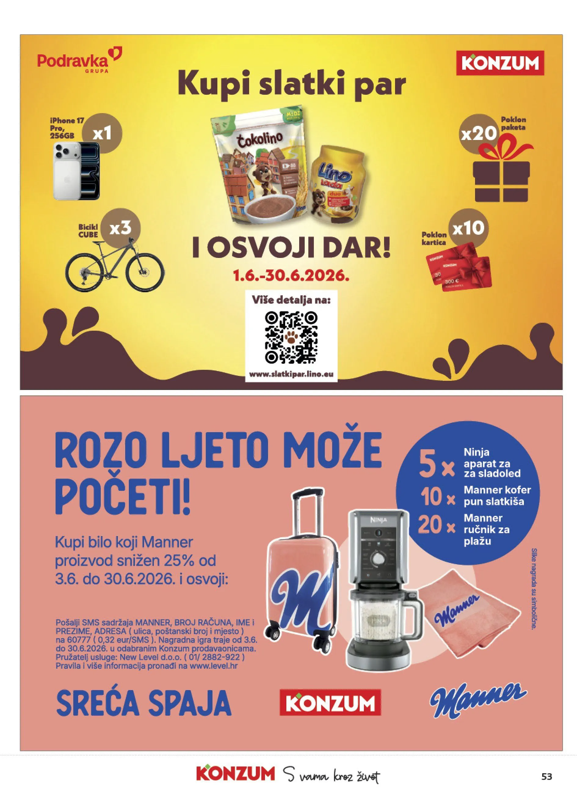 Katalog Konzum od 3. lipnja do 9. lipnja 2026. - Pregled Stranica 53