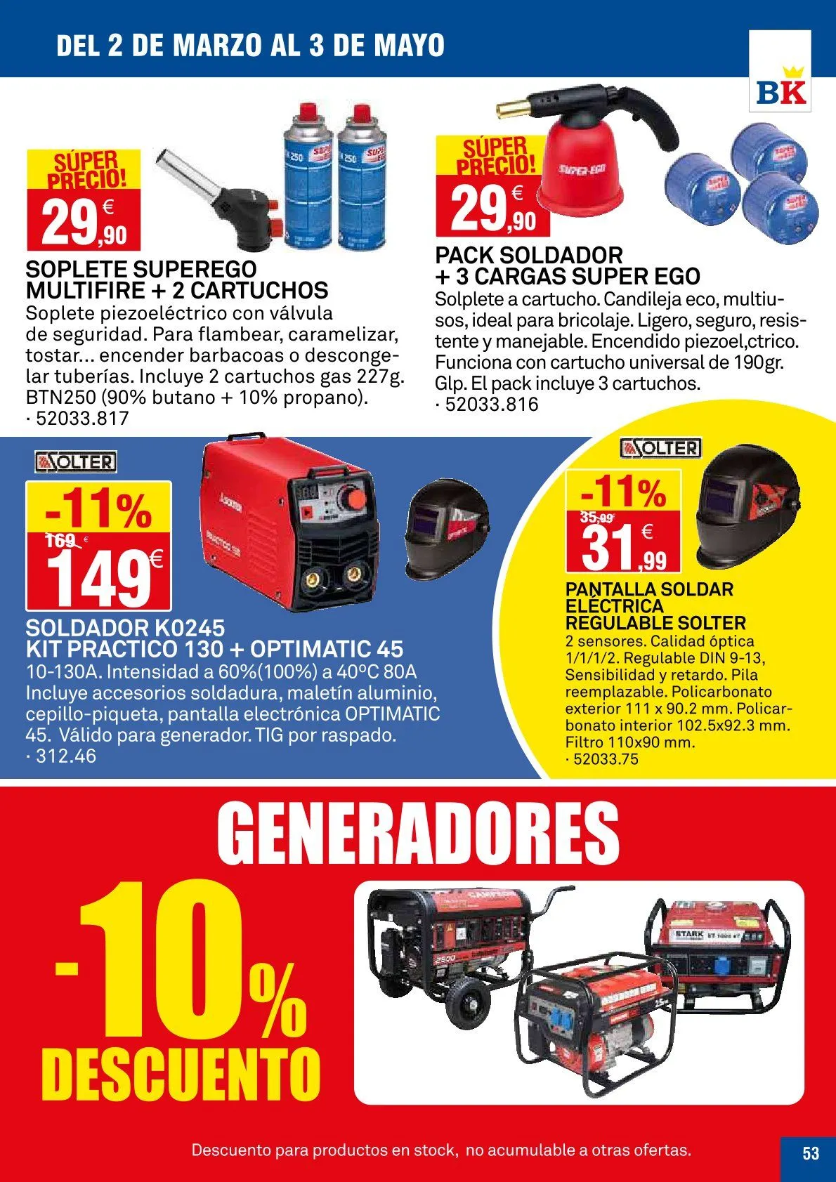 Catálogo de Bricoking Ofertas 2 de marzo al 3 de marzo 2026 - Página 53