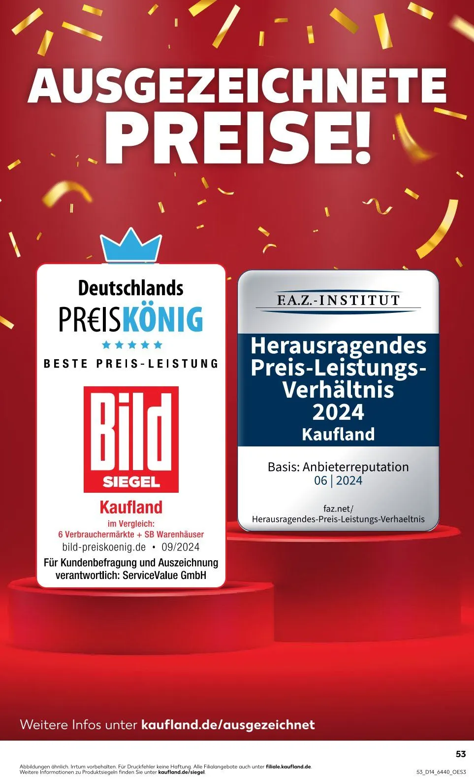 Kaufland Prospekt von 3. April bis 9. April 2025 - Prospekt seite 53