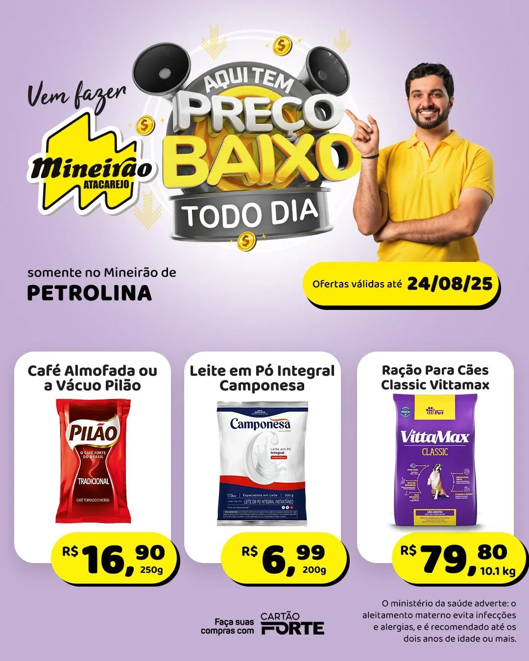 Encarte de Folhetos Mineirão Atacarejo 18 de agosto até 24 de agosto 2025 - Pagina 2