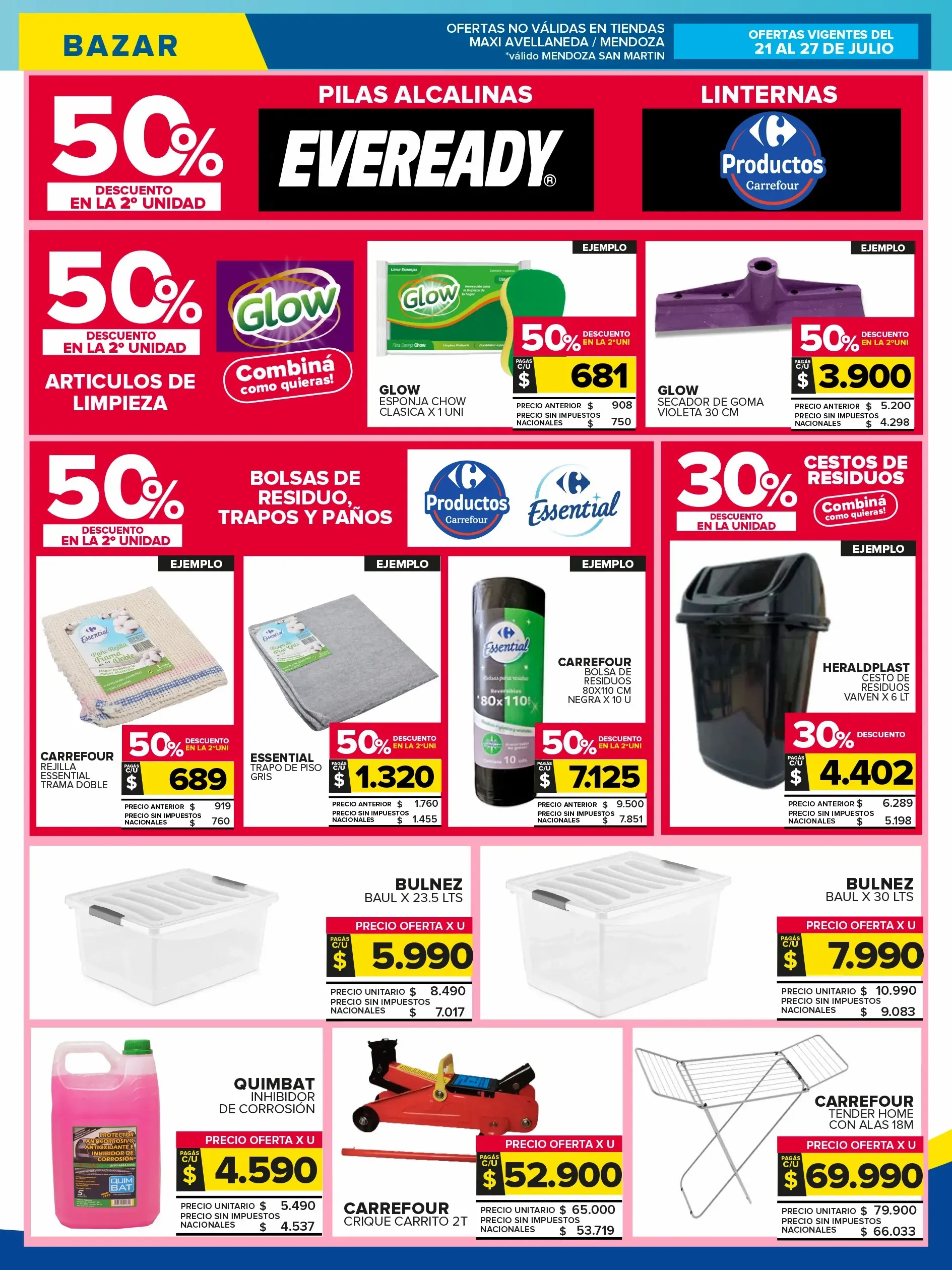 Ofertas de Ofertas Carrefour 21 de julio al 27 de julio 2025 - Página 23 del catálogo