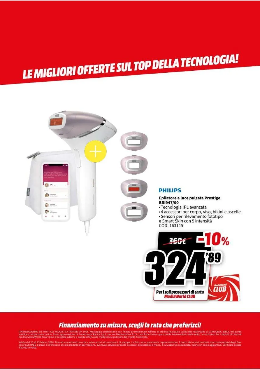 Volantini MEDIAWORLD da 16 marzo a 23 marzo di 2026 - Pagina del volantino 54