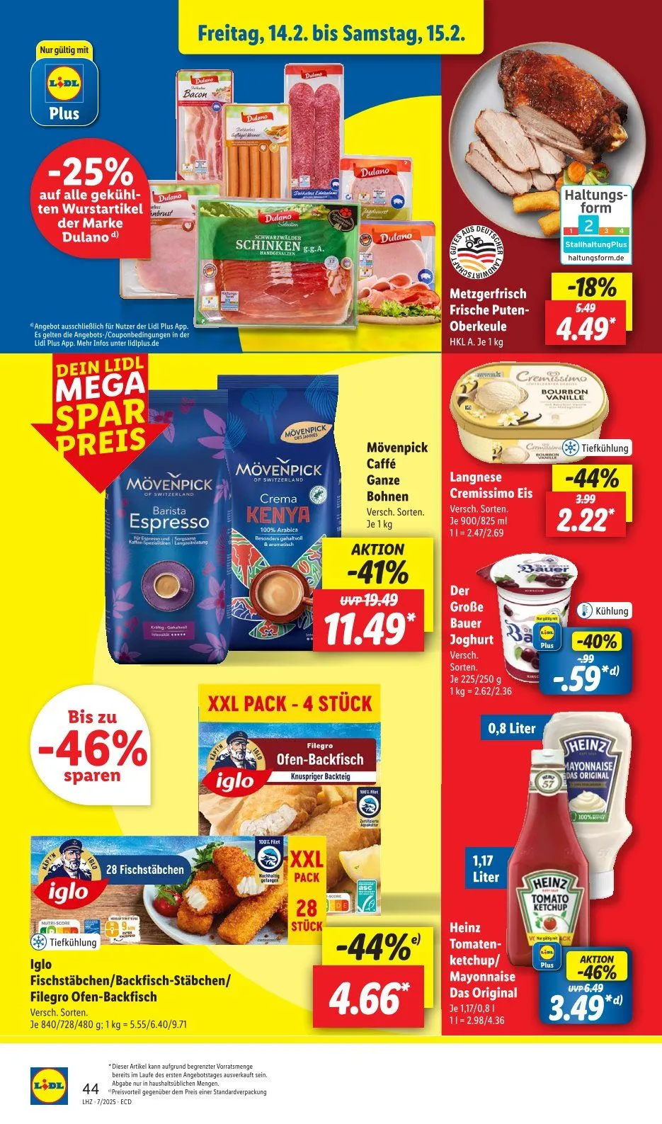 Lidl Prospekt von 10. Februar bis 15. Februar 2025 - Prospekt seite 54