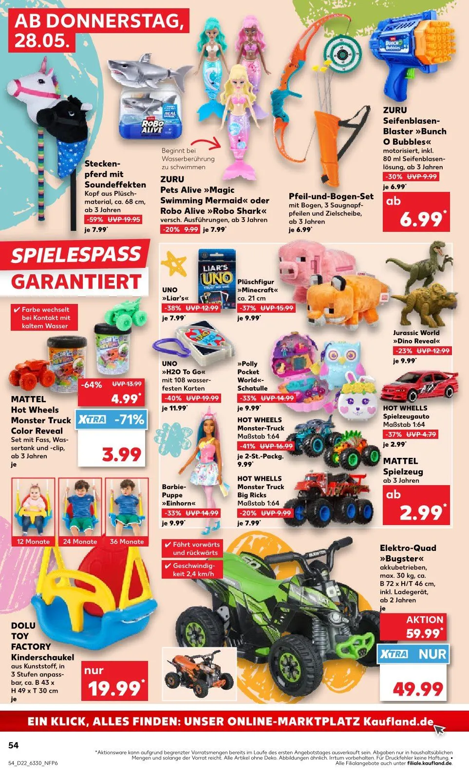 Kaufland Prospekte von 28. Mai bis 3. Juni 2026 - Prospekt seite 54