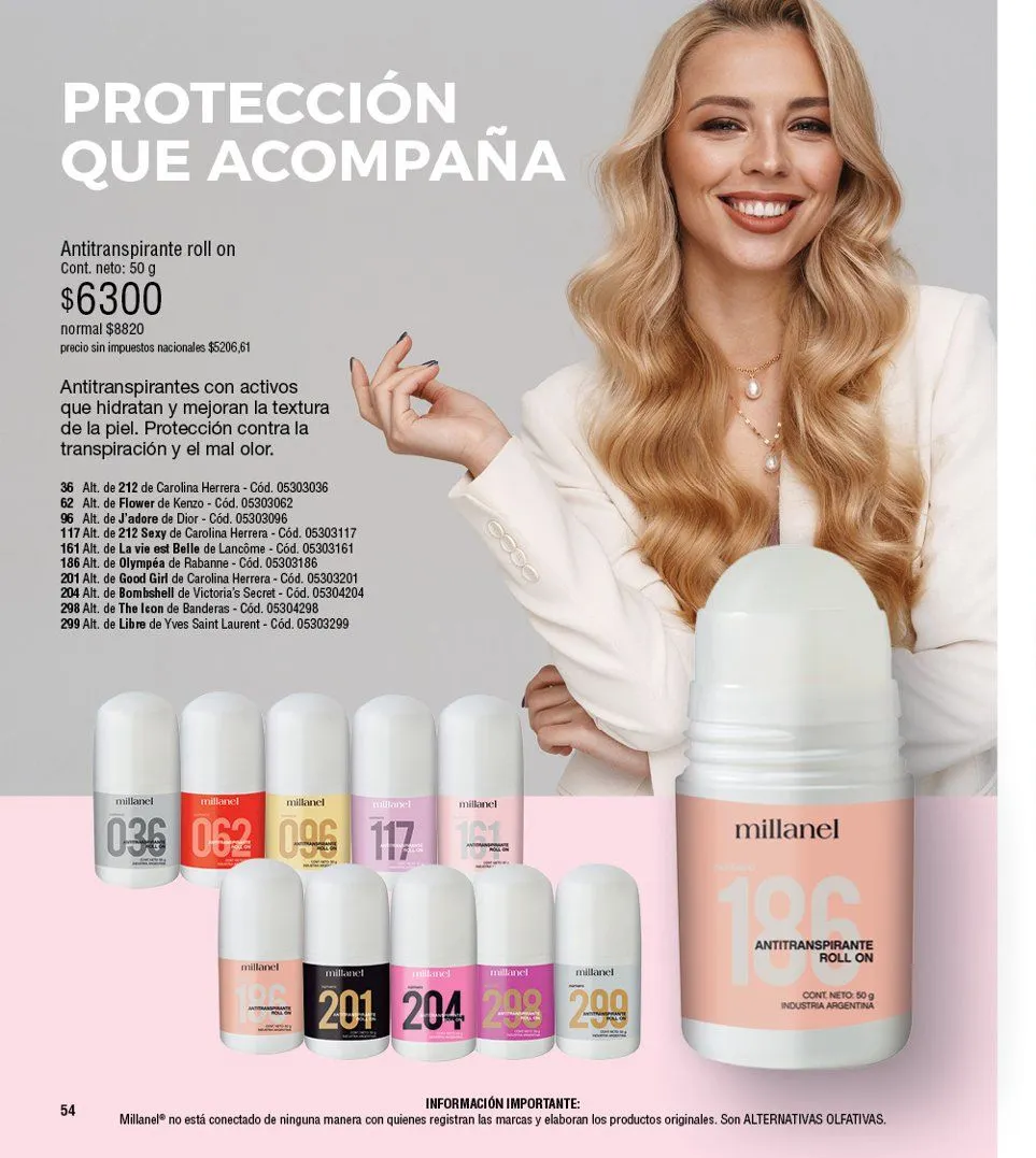 Ofertas de  Ofertas Millanel  20 de julio al 16 de agosto 2026 - Página 54 del catálogo