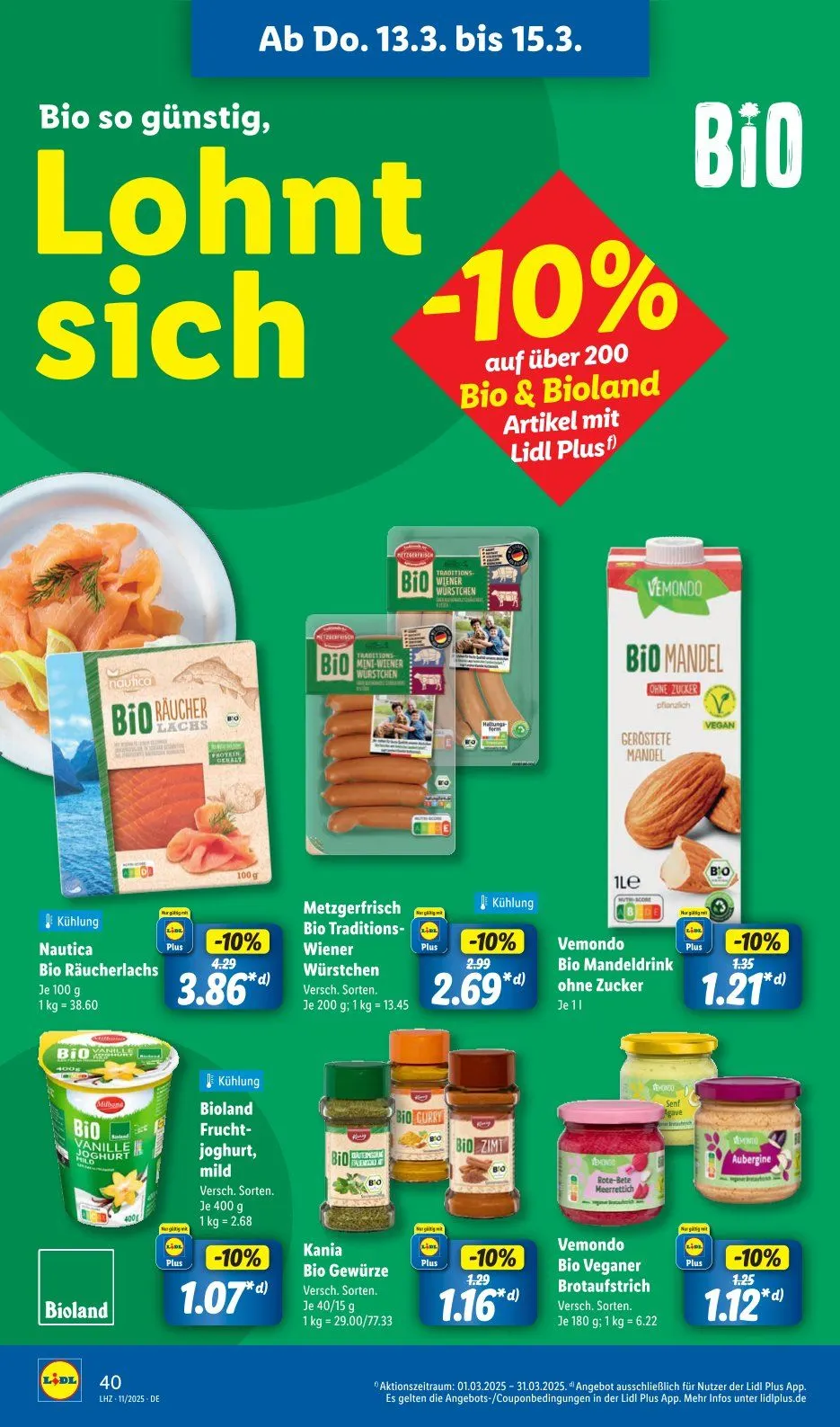 Lidl Prospekt von 10. März bis 15. März 2025 - Prospekt seite 54