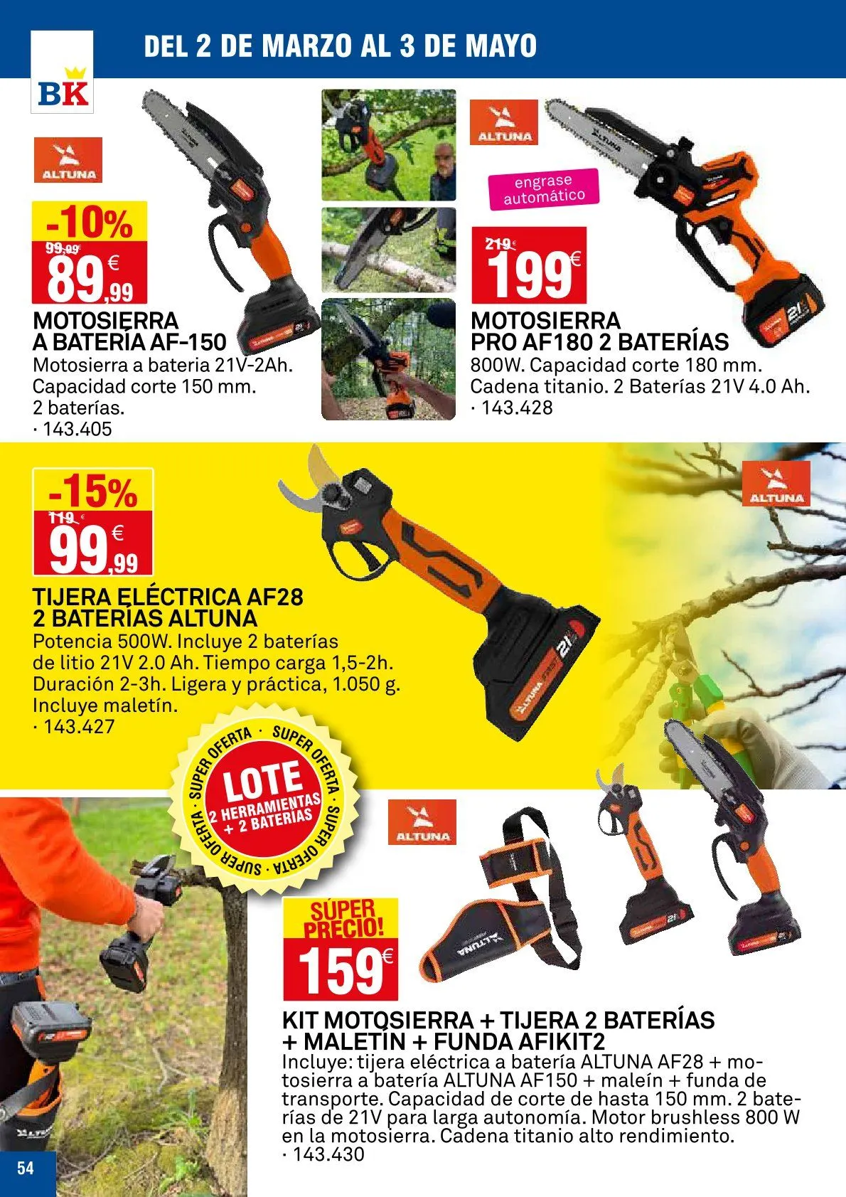 Catálogo de Bricoking Ofertas 2 de marzo al 3 de marzo 2026 - Página 54