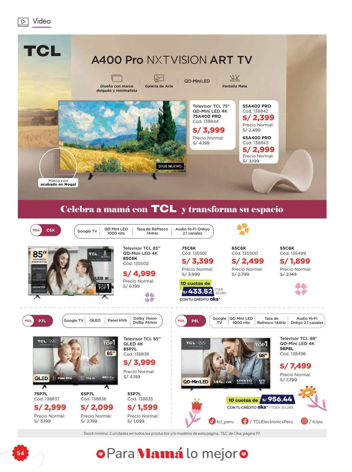 Catalogo de Hiraoka Ofertas 30 de abril al 6 de mayo 2026 - Pag 54