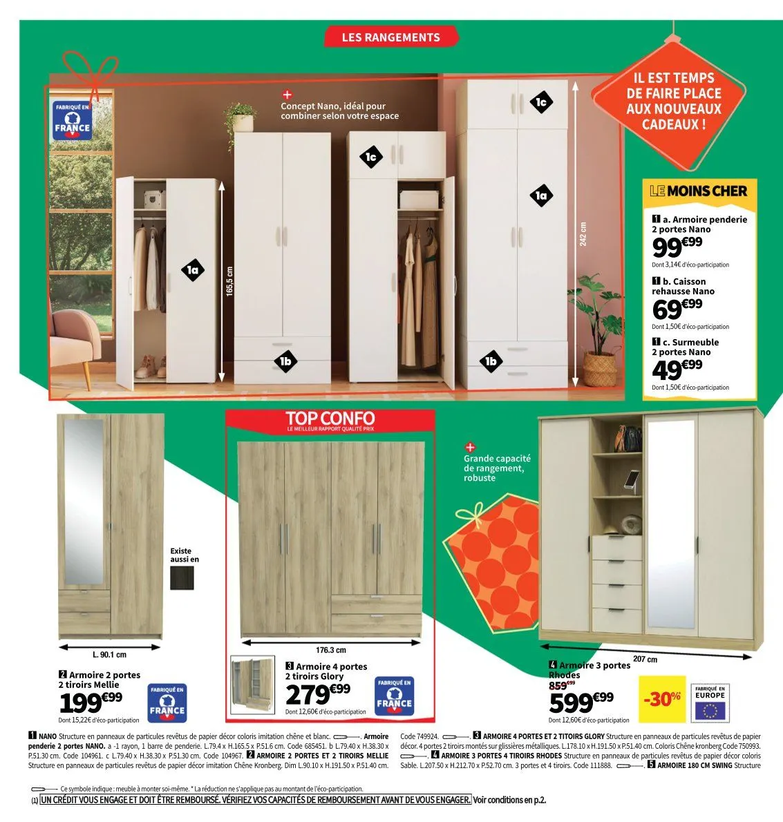 Catalogues Conforama du 28 octobre au 25 décembre 2025 - Catalogue page 54