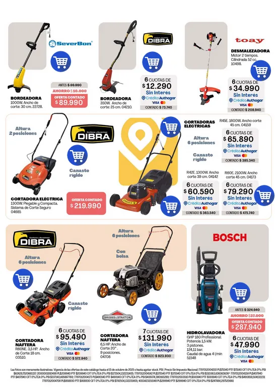 Ofertas de Ofertas Authogar - Últimos catálogos 2 de octubre al 3 de noviembre 2025 - Página 54 del catálogo