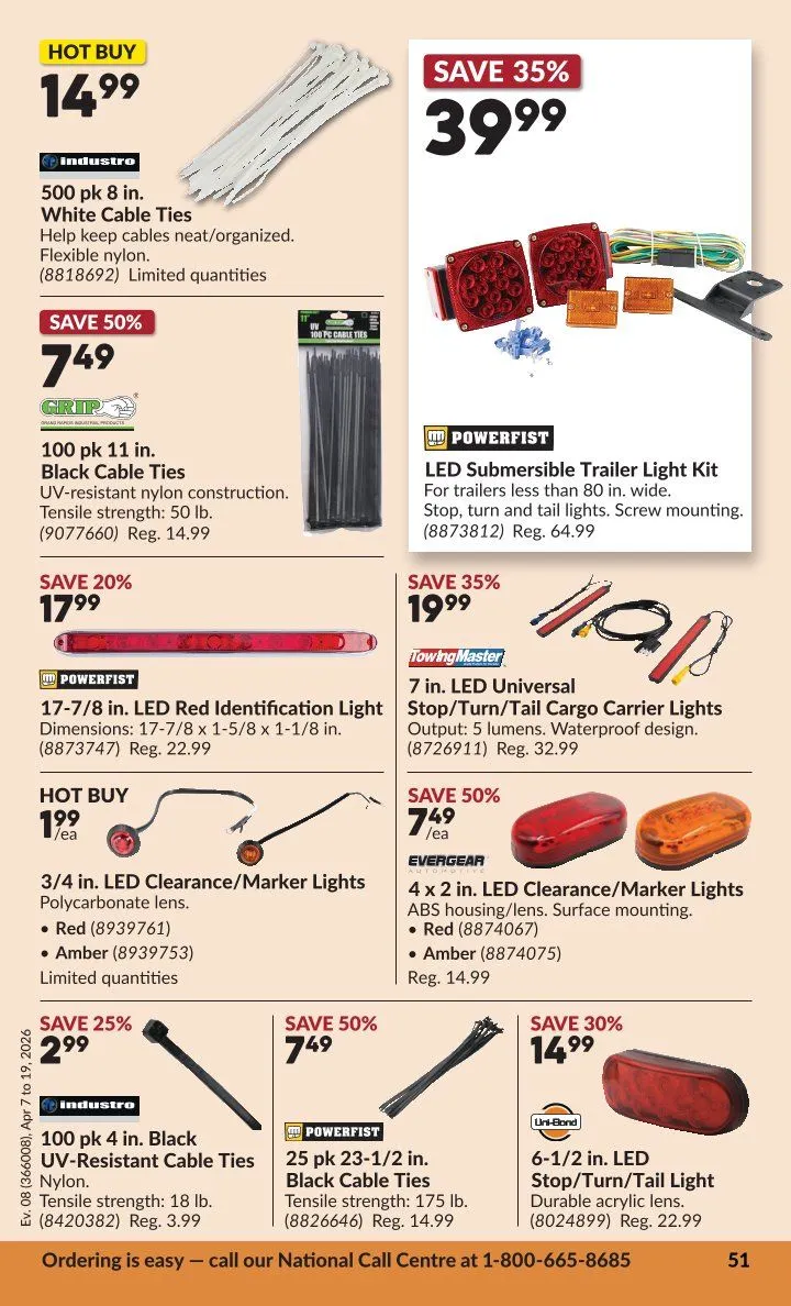 Princess Auto Sales from April 7 to April 19 2026 - flyer page 54