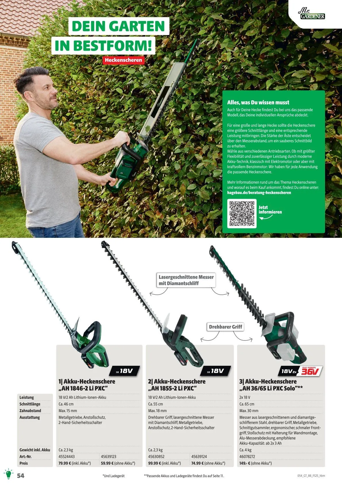 Hagebau Prospekt von 21. Mai bis 31. Dezember 2025 - Prospekt seite 62