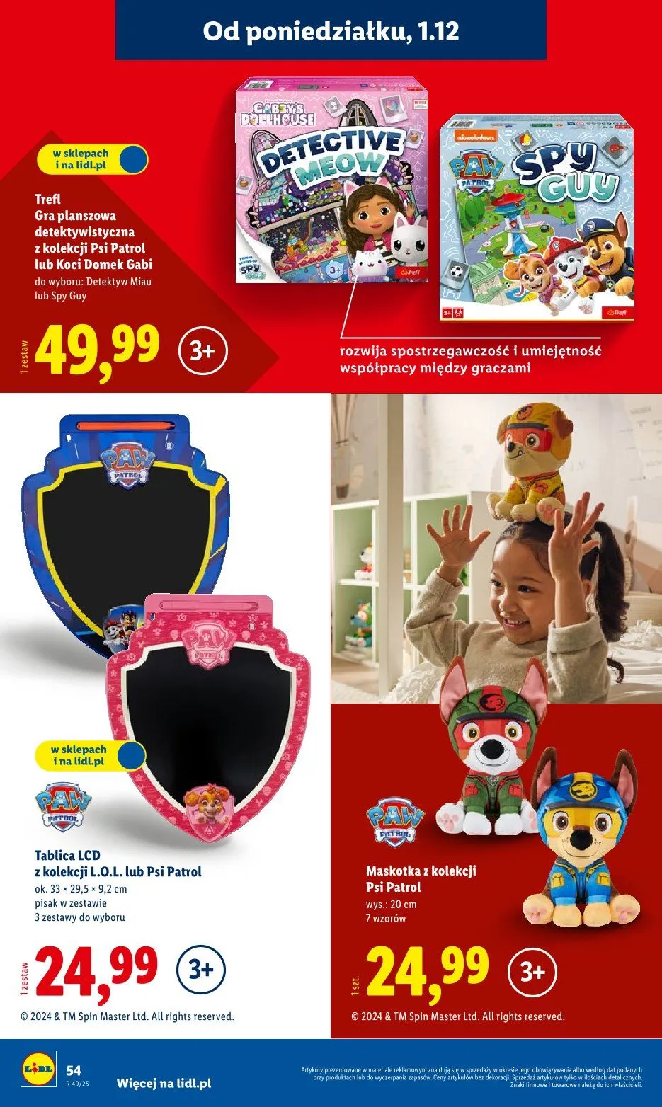 Gazetka Lidl od 3 listopada do 5 grudnia 2025 - Strona 54