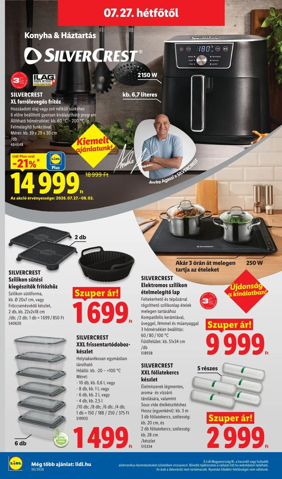 Katalógus  Lidl legfrissebb ajánlatai július 23.-tól július 29.-ig 2026. - Oldal 54