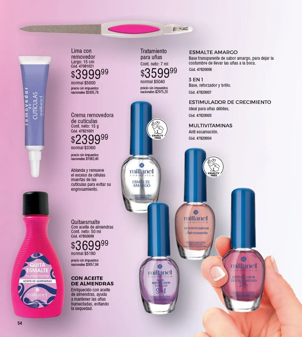 Ofertas de  Ofertas Millanel  27 de abril al 24 de mayo 2026 - Página 54 del catálogo