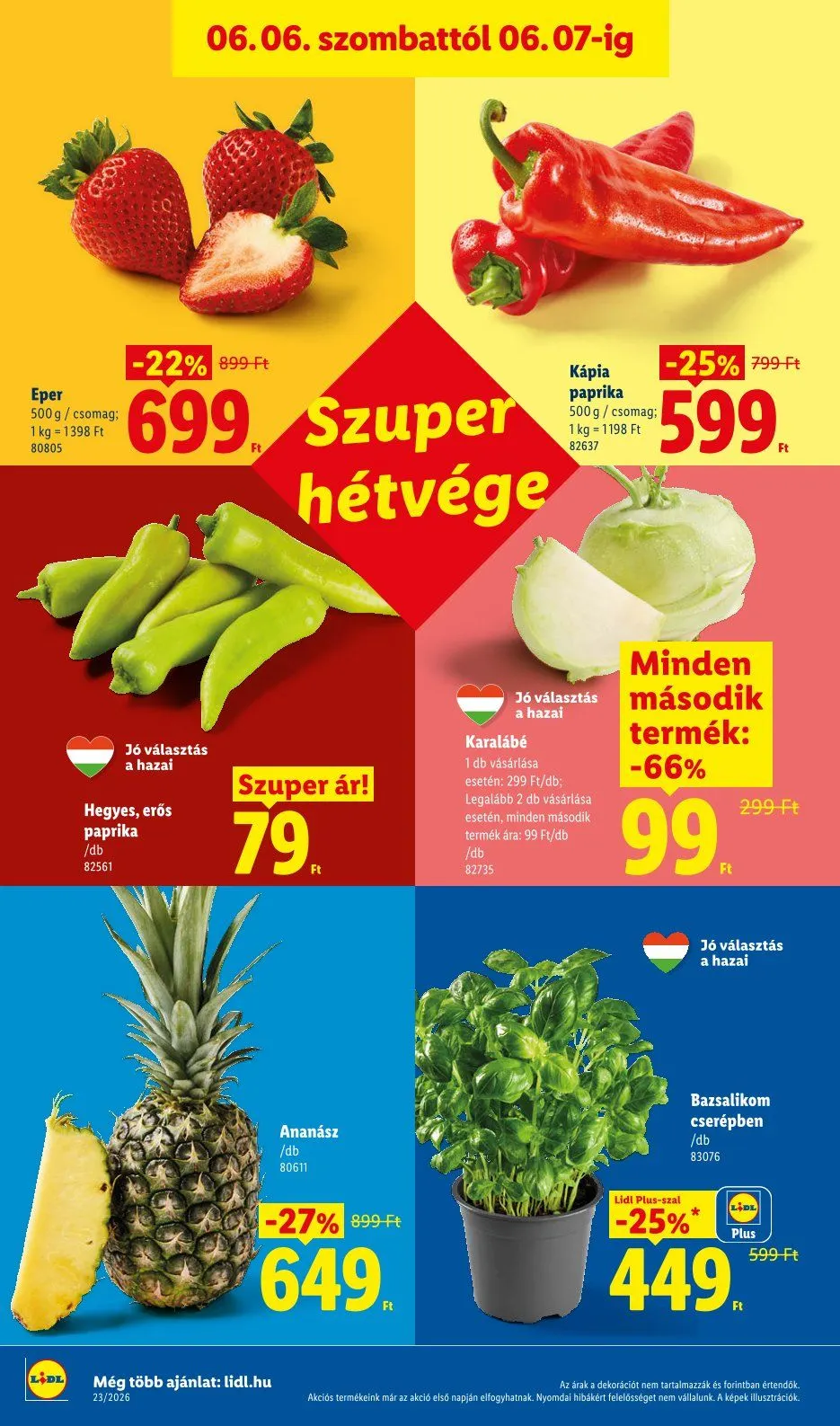 Katalógus Lidl legfrissebb ajánlatai június 4.-tól június 10.-ig 2026. - Oldal 54