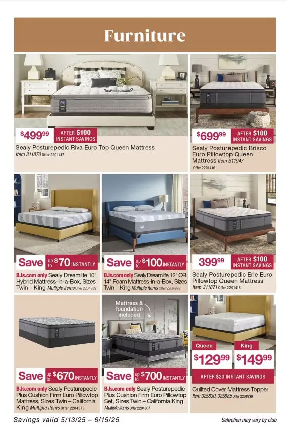 Weekly ad Bj's Weekly Ad from May 19 to June 15 2025 - Page 52