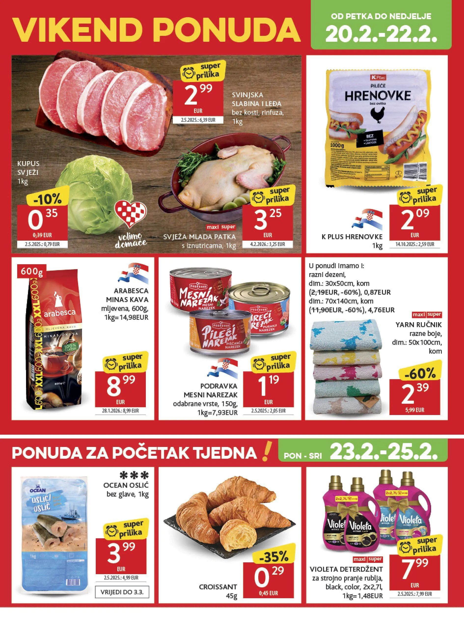 Katalog Konzum od 18. veljače do 24. veljače 2026. - Pregled Stranica 54