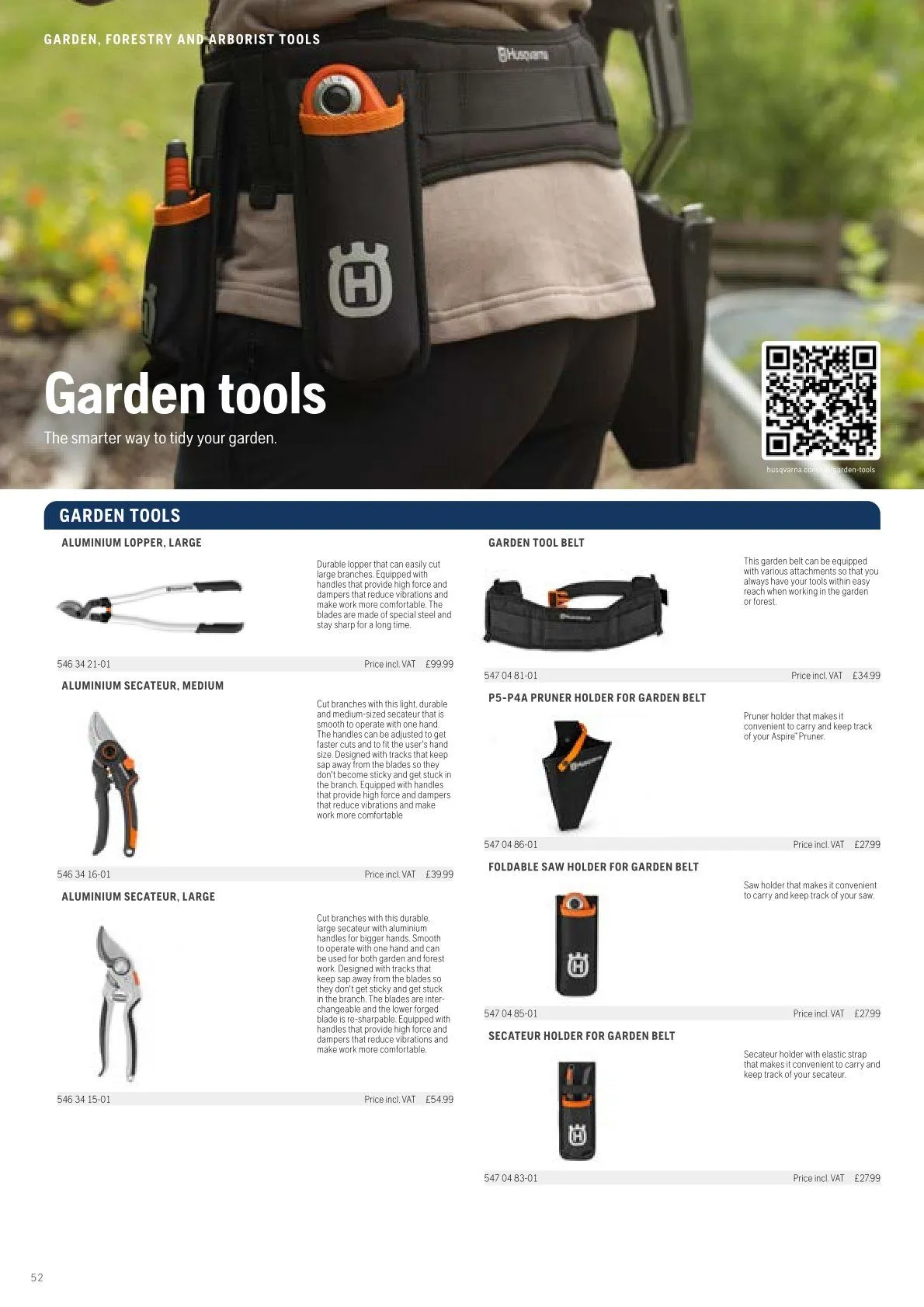Husqvarna catalogues  von 13. Februar bis 28. Februar 2026 - Flugblätt seite  54