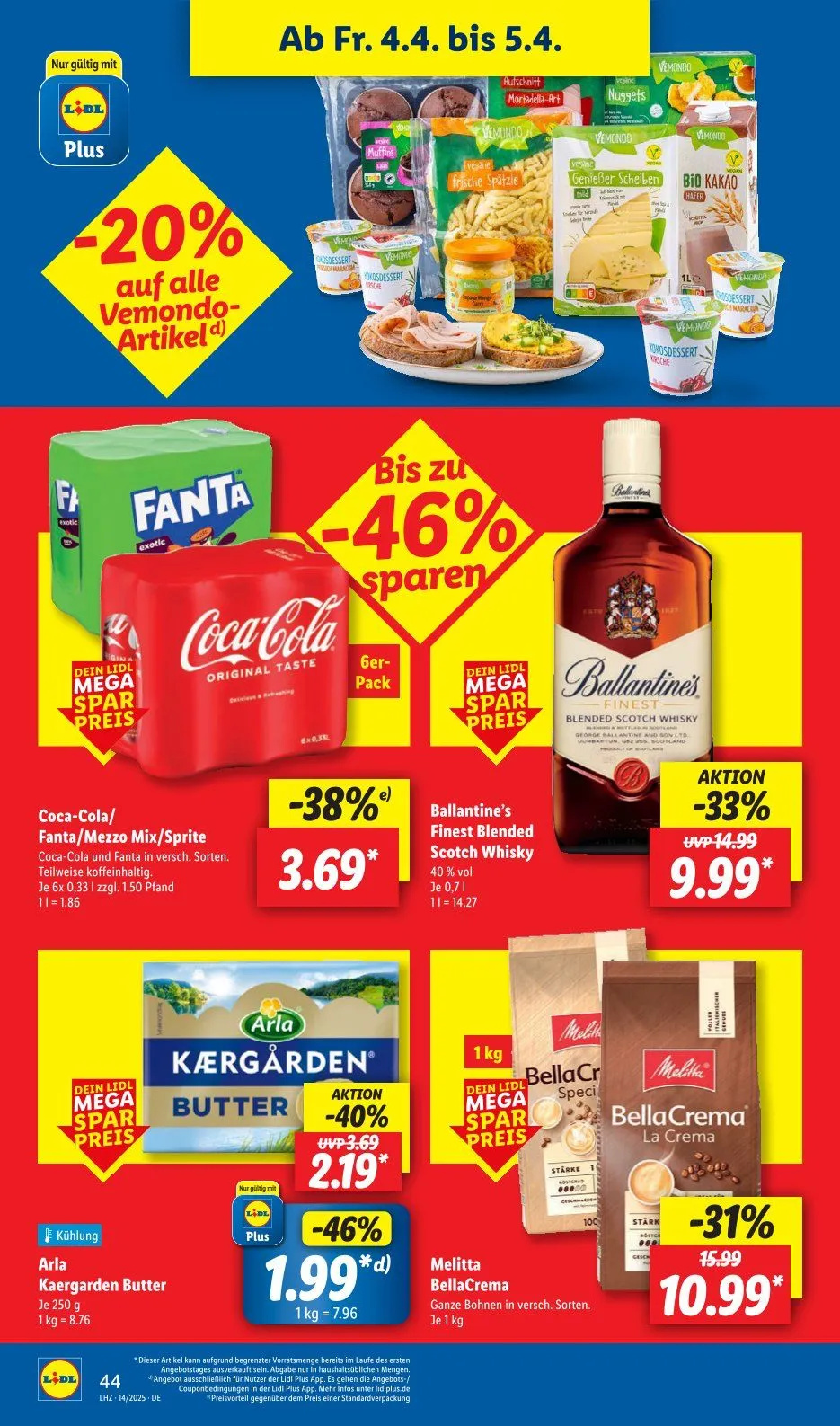 Lidl Prospekt von 31. März bis 15. April 2025 - Prospekt seite 45