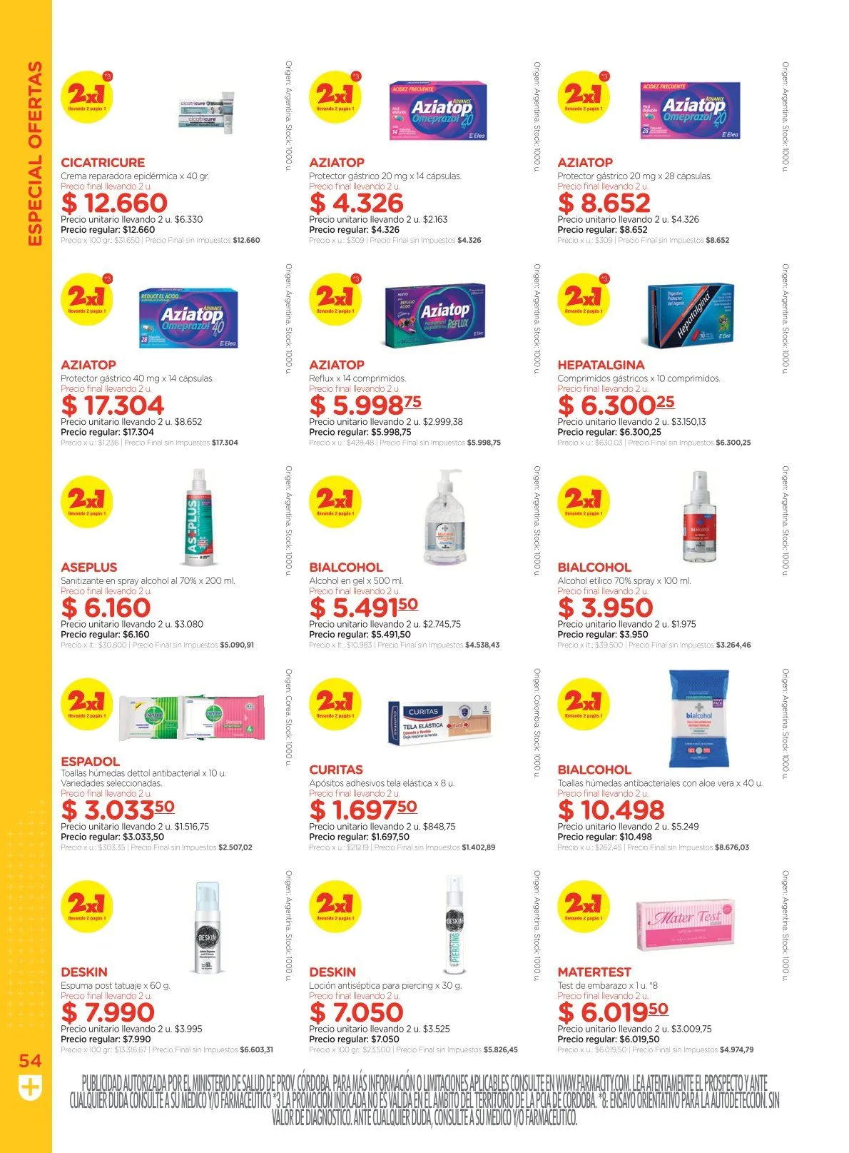 Ofertas de Farmacity Ofertas 2 de junio al 22 de junio 2026 - Página 54 del catálogo
