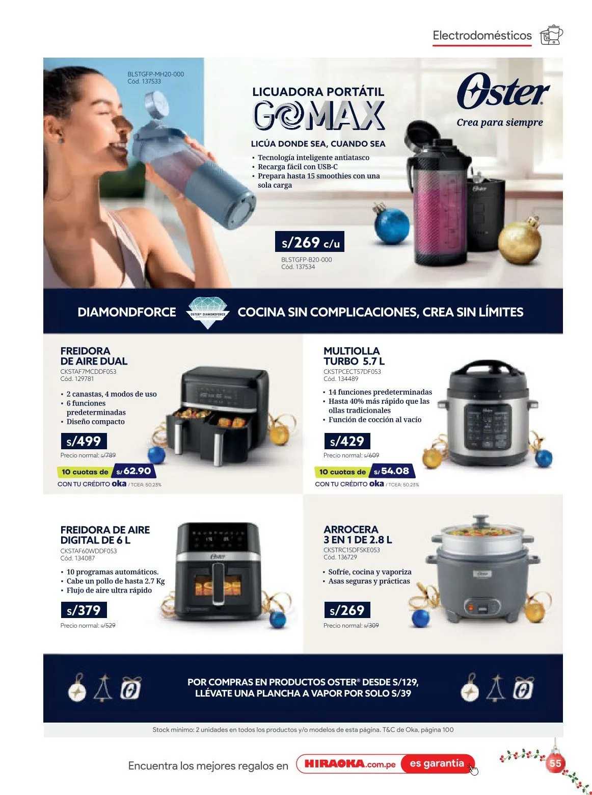 Catalogo de Hiraoka Ofertas 9 de diciembre al 31 de diciembre 2025 - Pag 55