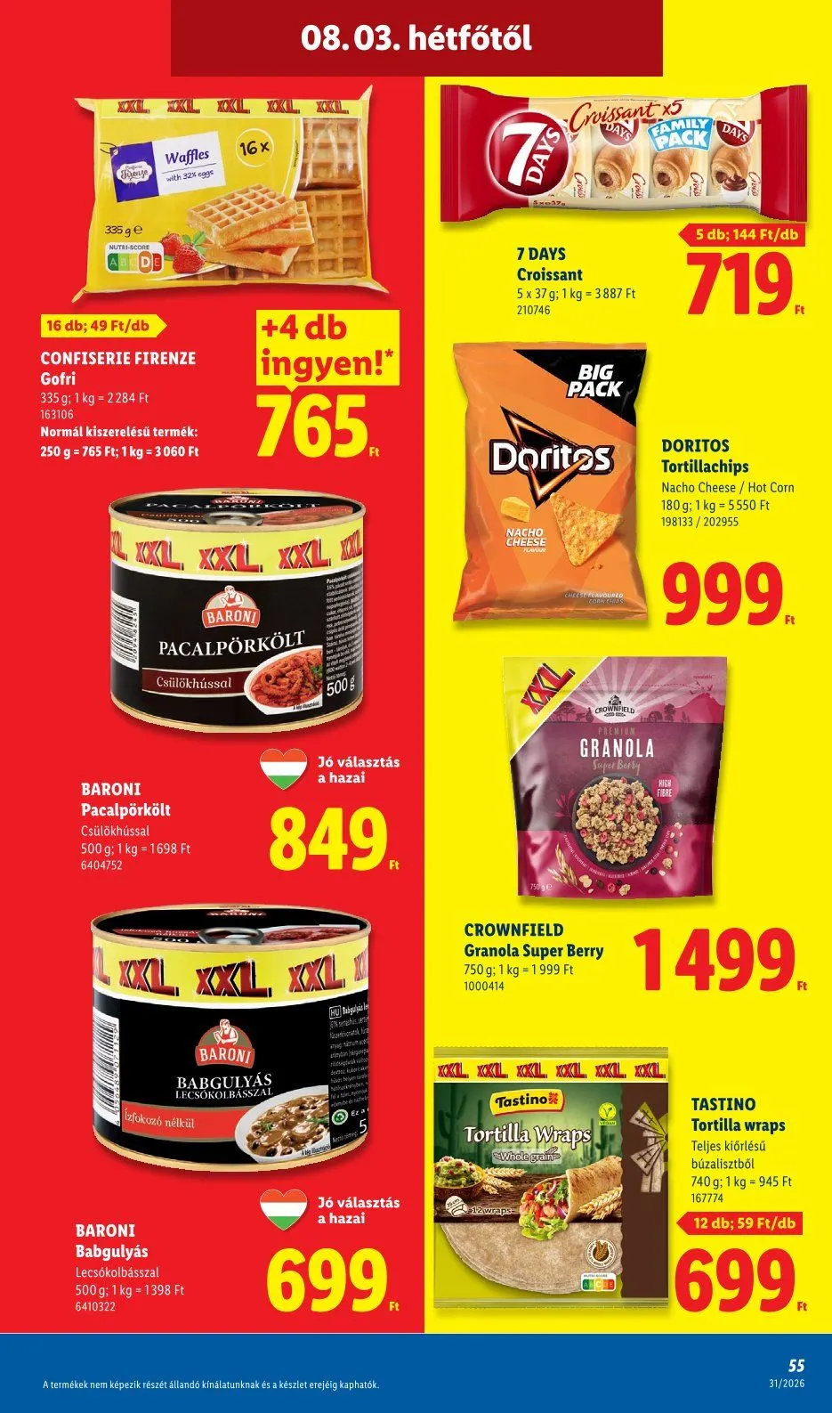 Katalógus Lidl július 30.-tól augusztus 8.-ig 2026. - Oldal 55