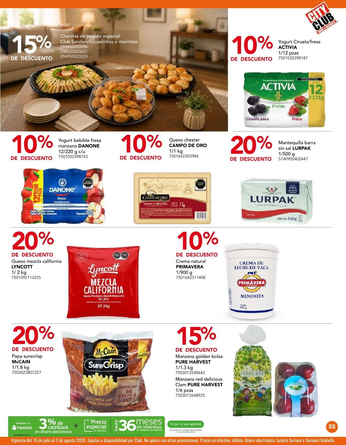 Catálogo de City Club Ofertas 1 de julio al 31 de julio 2026 - Pagina 55