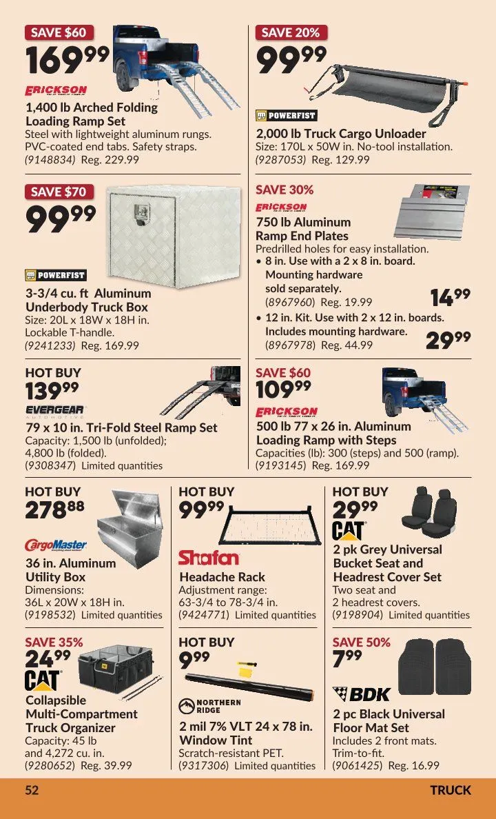 Princess Auto Sales from April 7 to April 19 2026 - flyer page 55