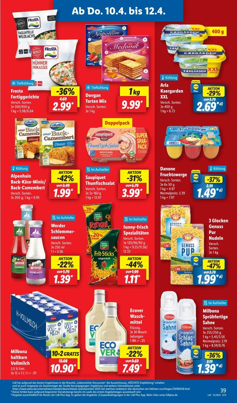 Lidl Prospekt von 7. April bis 12. April 2025 - Prospekt seite 54