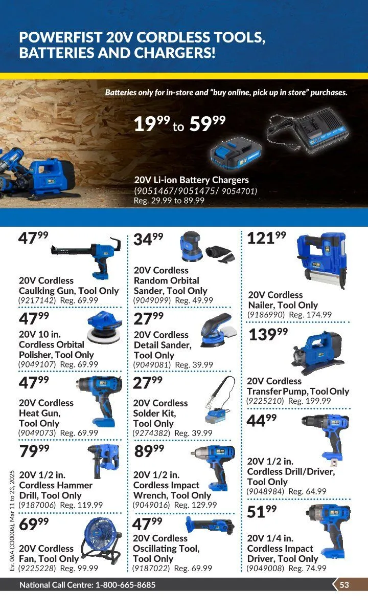 Princess Auto flyers from March 11 to March 23 2025 - flyer page 56