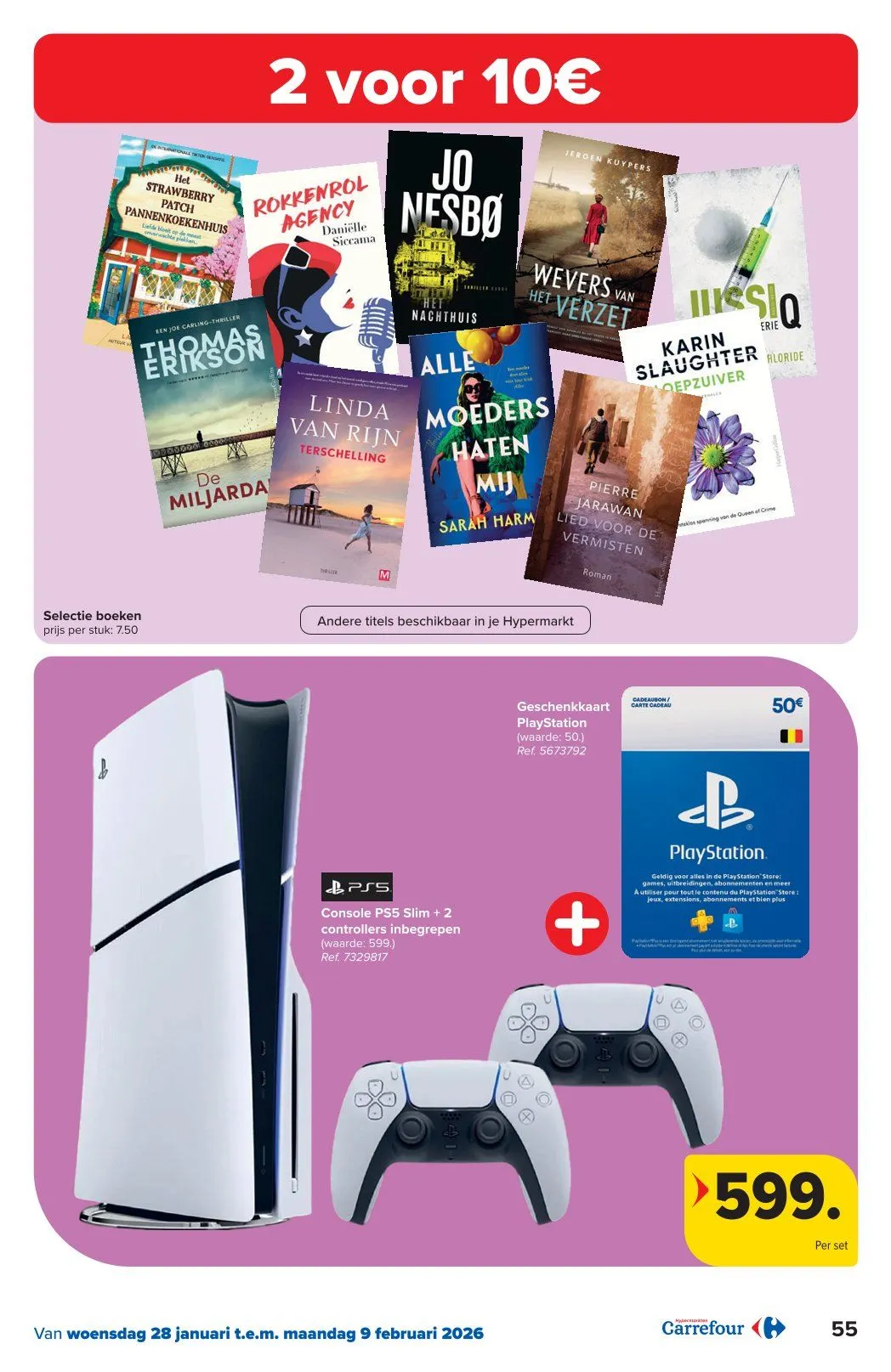 Carrefour folder van 28 januari tot 9 februari 2026 - folder pagina 55