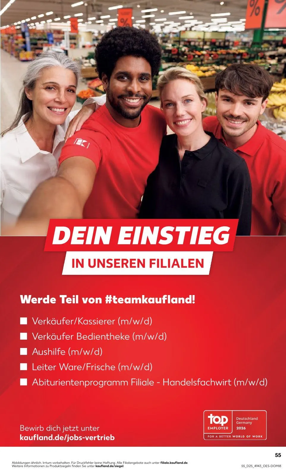 Kaufland Prospekte  von 18. Juni bis 24. Juni 2026 - Prospekt seite 55