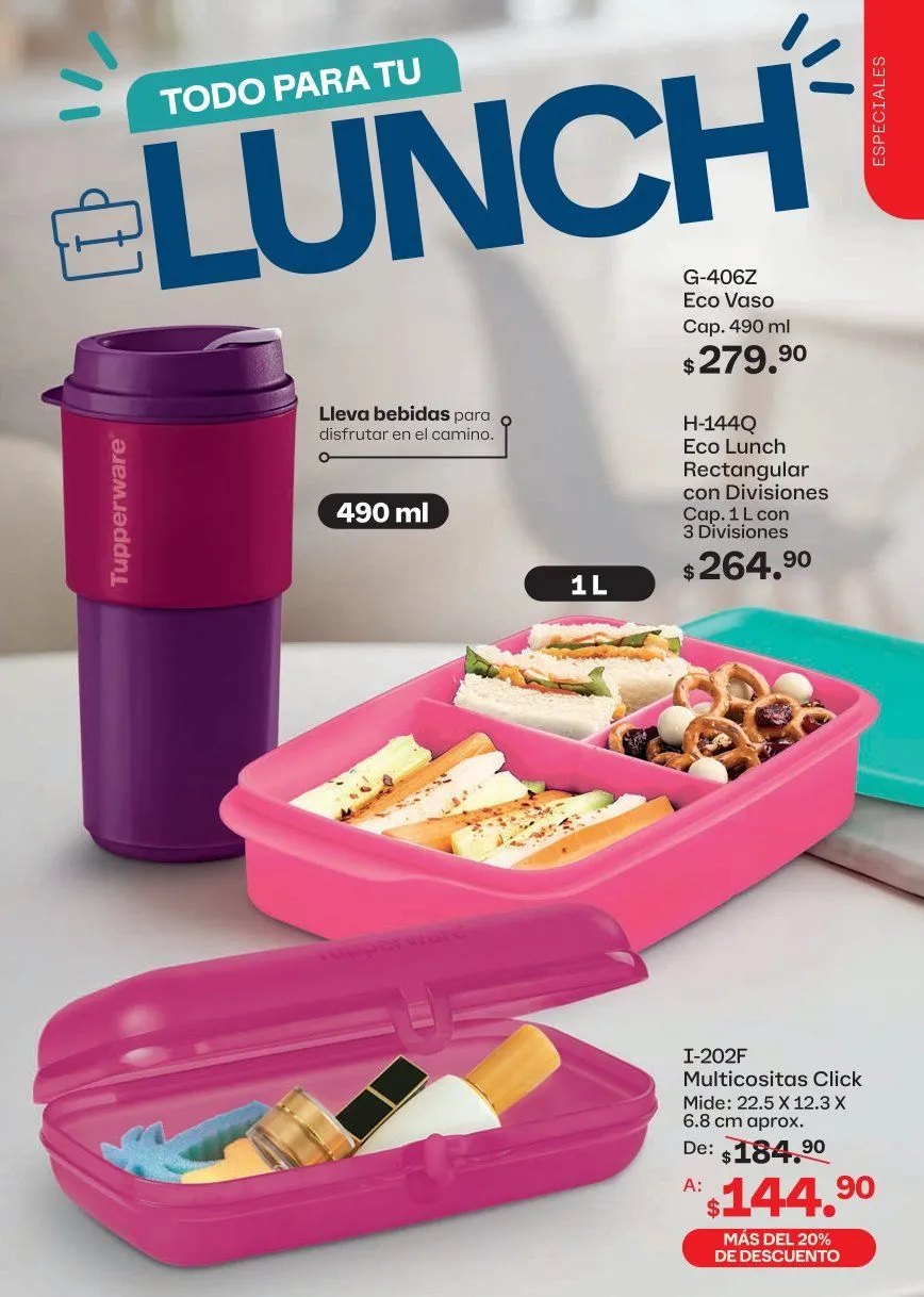 Catálogo de Tupperware Ofertas 15 de junio al 12 de julio 2026 - Pagina 55