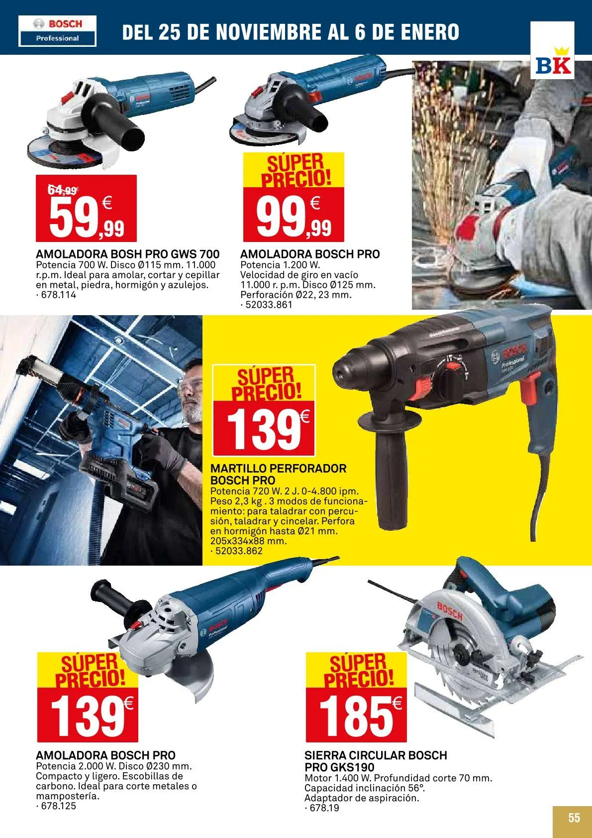 Catálogo de Bricoking Ofertas 25 de noviembre al 6 de enero 2026 - Página 55