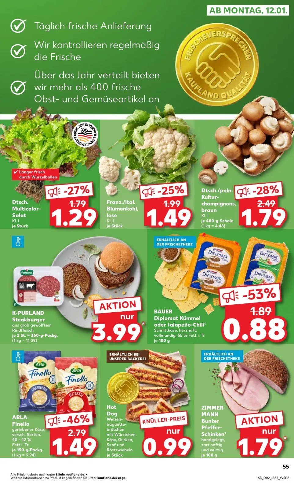 Kaufland Duitsland prospeckt van 8 januari tot 14 januari 2026 - Folder pagina 55