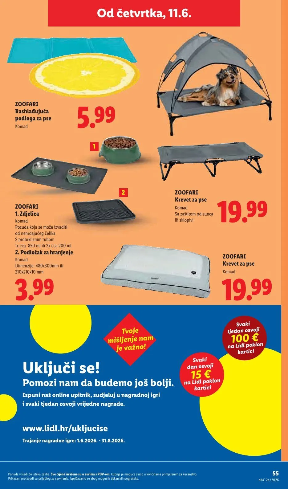 Katalog  LIDL od 8. lipnja do 14. lipnja 2026. - Pregled Stranica 55
