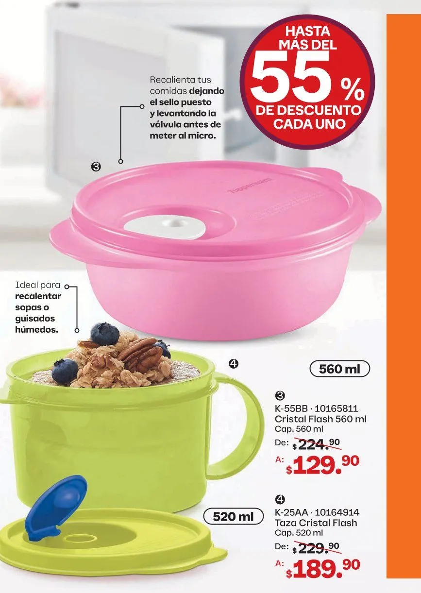 Catálogo de Tupperware Ofertas 17 de abril al 20 de mayo 2026 - Pagina 55