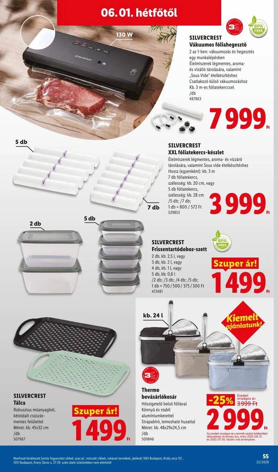 Katalógus  Lidl legfrissebb  május 28.-tól június 3.-ig 2026. - Oldal 55