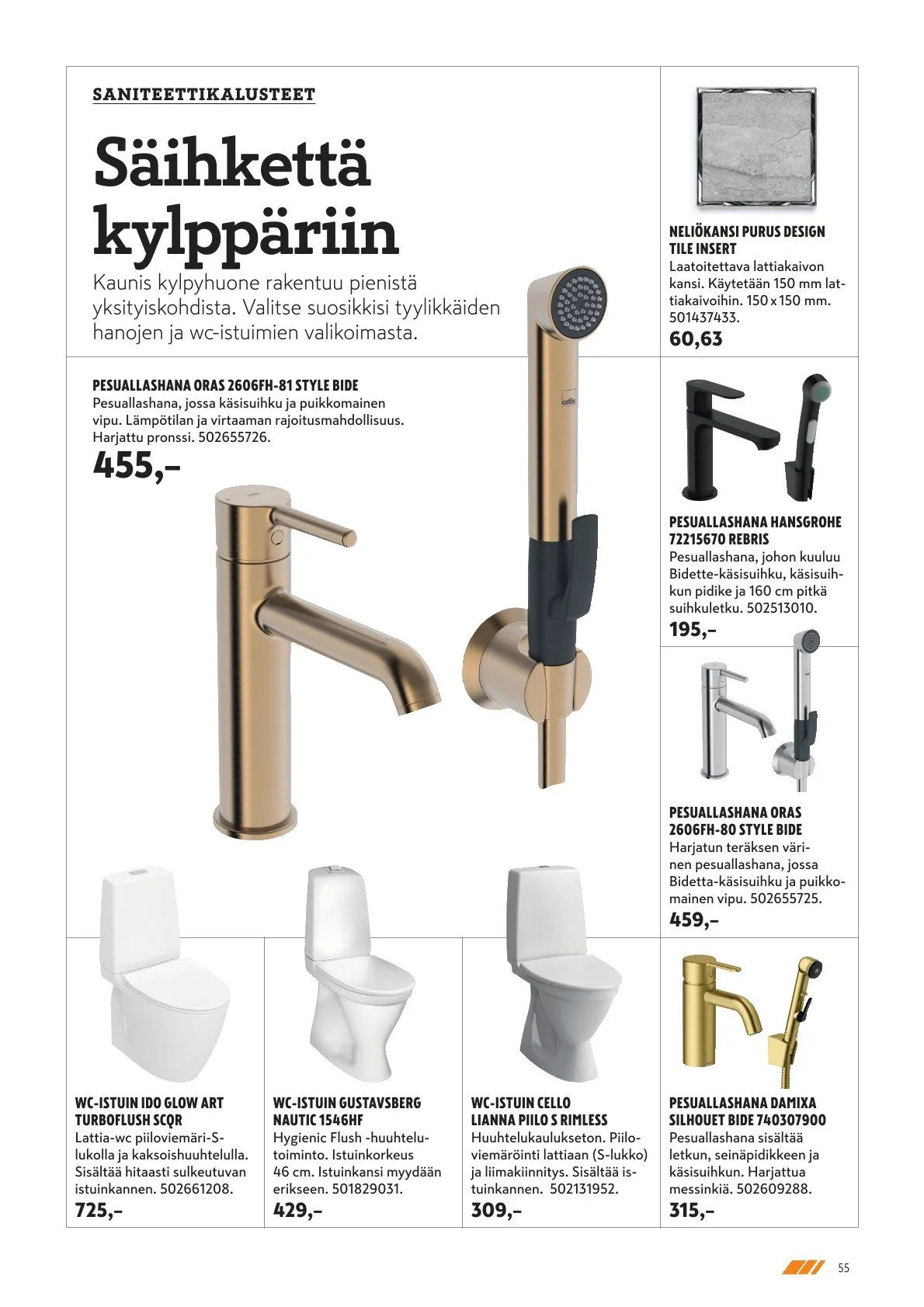 Kaupan K-Rauta uusimmat tarjoukset voimassa alkaen 5. helmikuuta - 28. helmikuuta 2026 - Tarjouslehti sivu 55